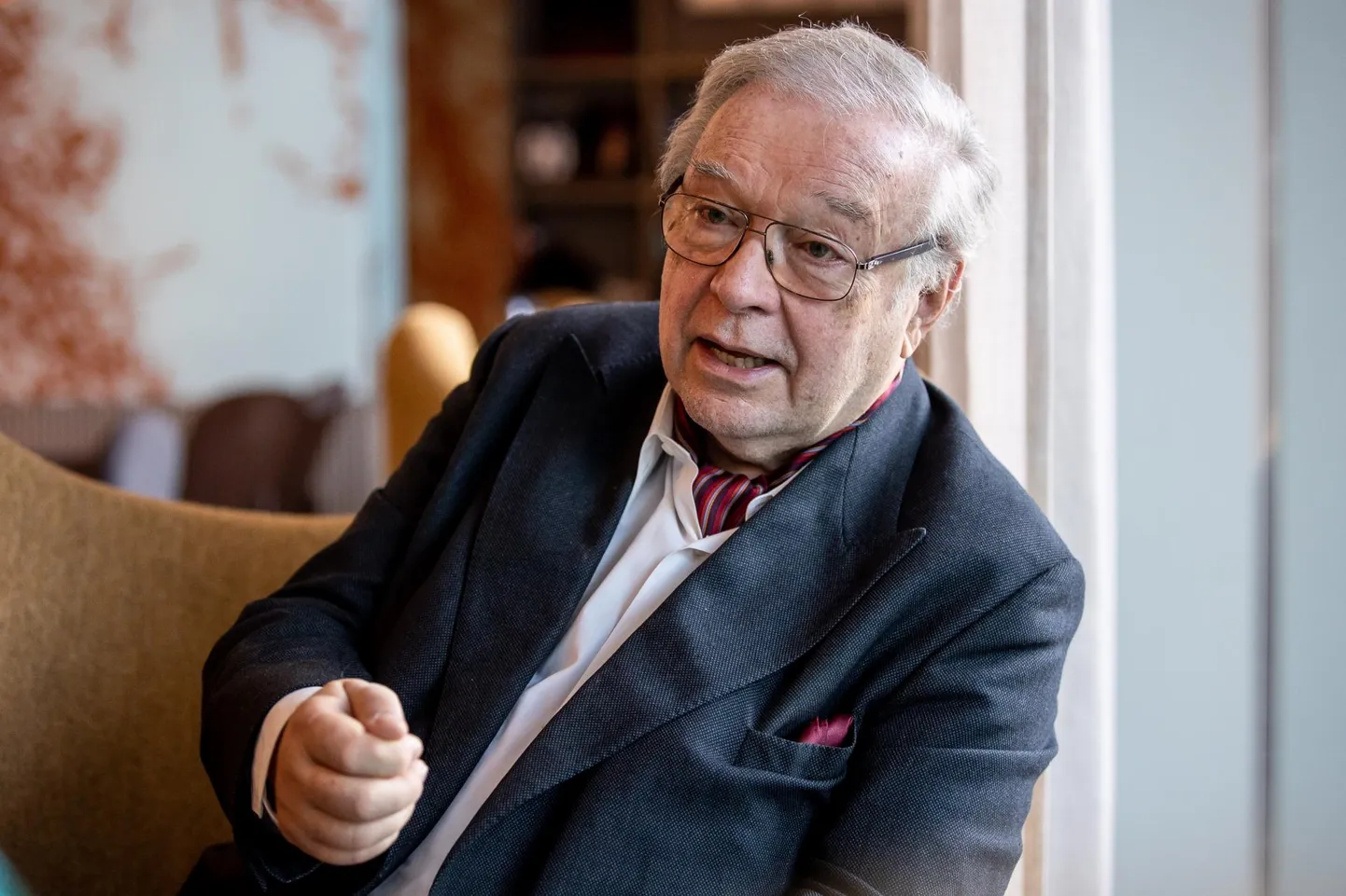 Krzysztof Zanussi leiab, et selleks, et head kunsti luua, ei pea olema halb inimene: see on lihtsalt üks laialt levinud idiootsus. FOTO: Sander Ilvest