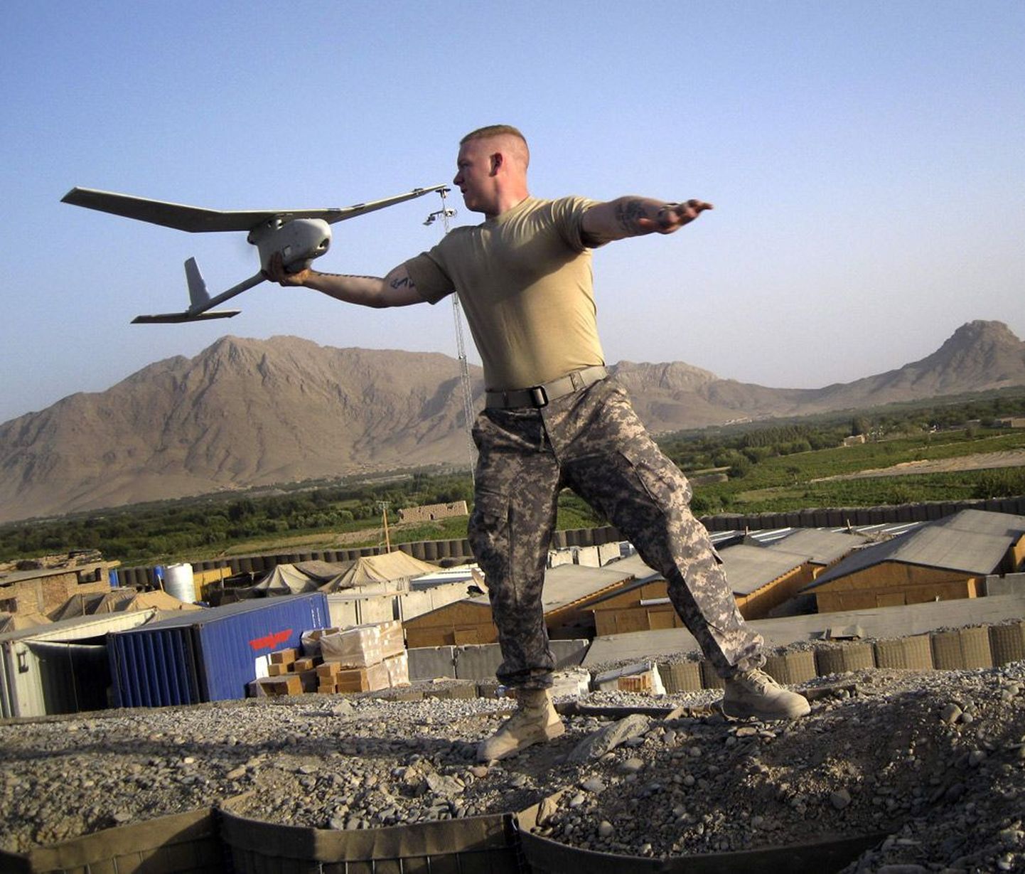 Luurelennuk Raven (Ronk) on Afganistanis enim kasutatud mehitamata lennumasin.