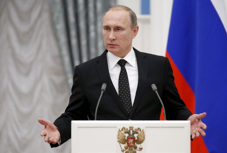 Путин в Кремле, Ноябрь 2015 года