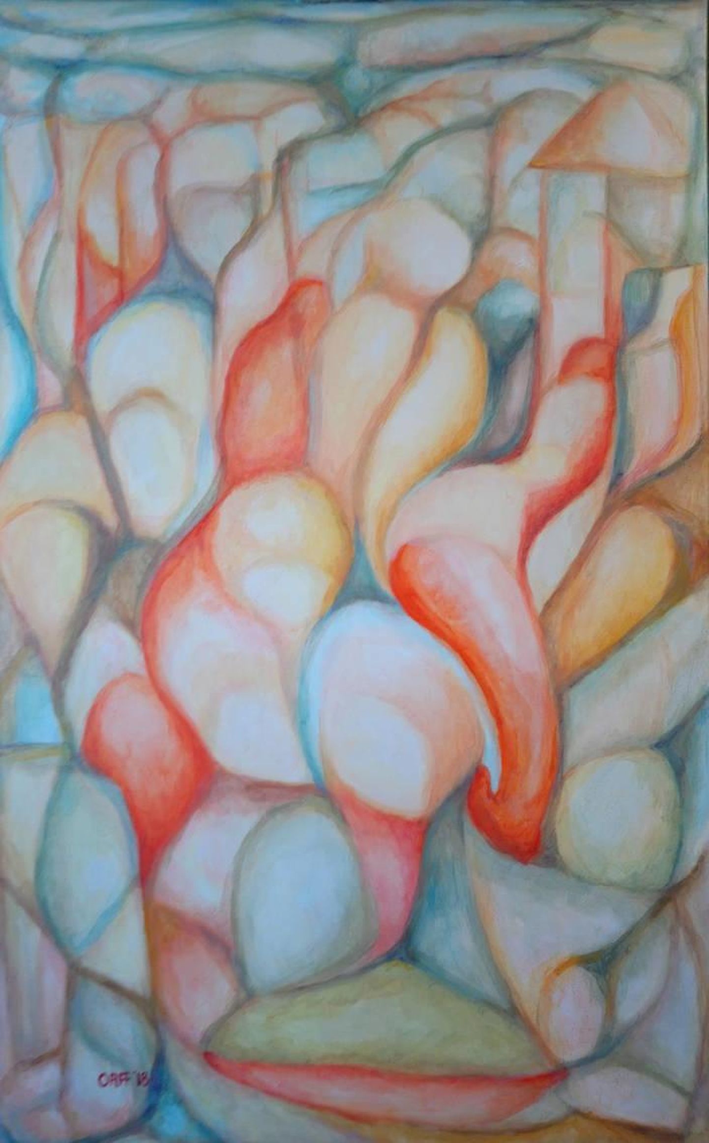 Repro Peeter Ora maalist «Suudlused»