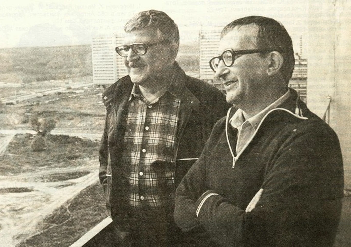 Аркадий и Борис Стругацкие. 1980 год