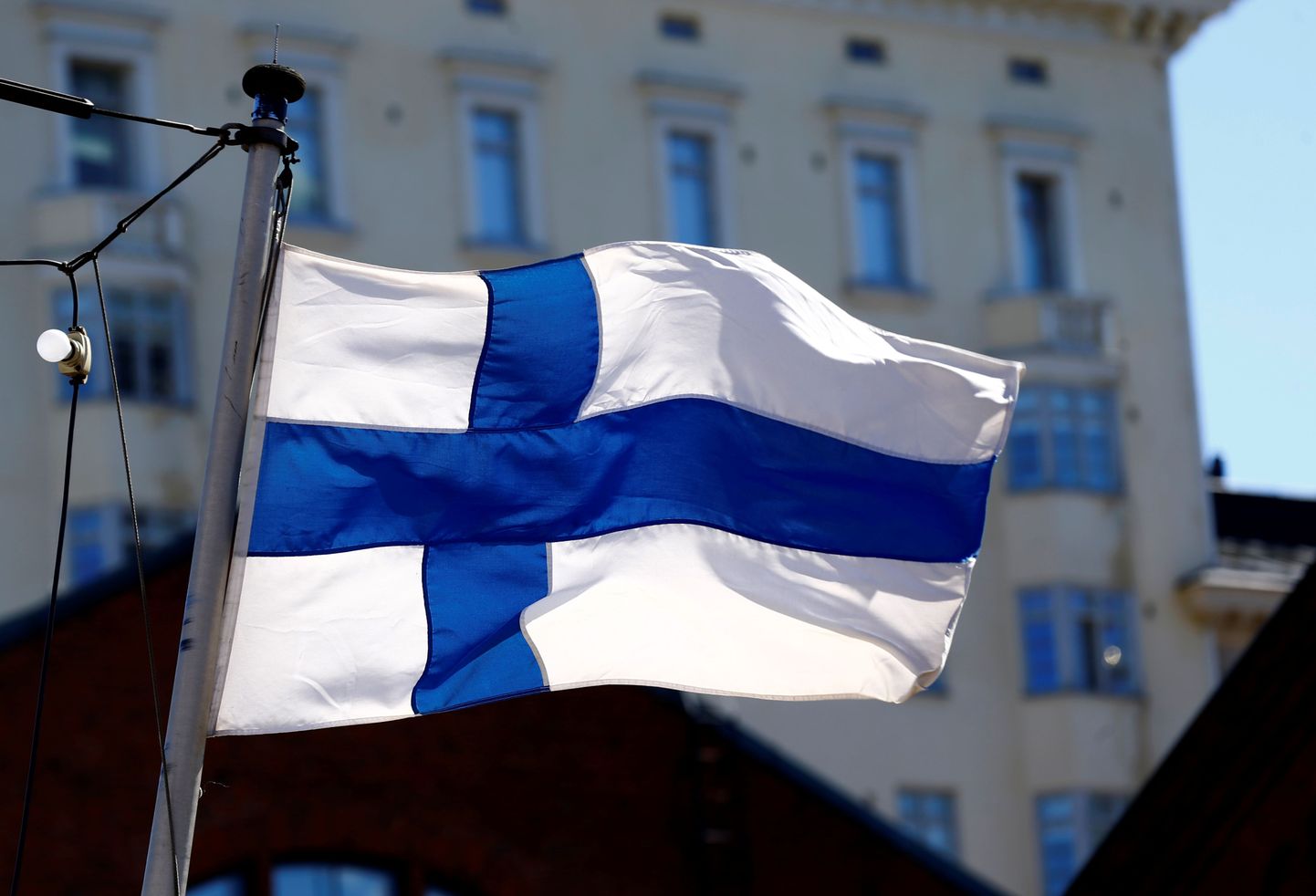 Soome lipp lehvib Helsingis.