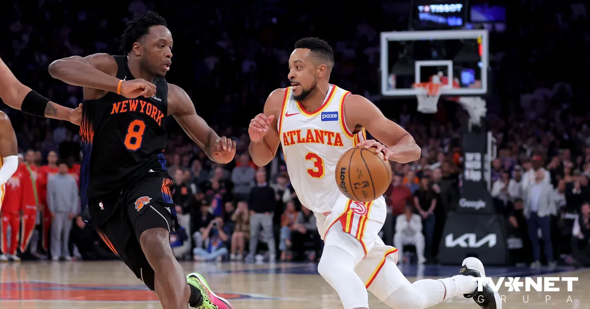 Hawks vs Timberwolves End in Tie, Cavaliers Take 2-0 Lead – NBA Playoffs Highlights, Porziņģi’s Former Team Wins in New York, Video: Hawks Rally to Beat Knicks at Madison Square Garden