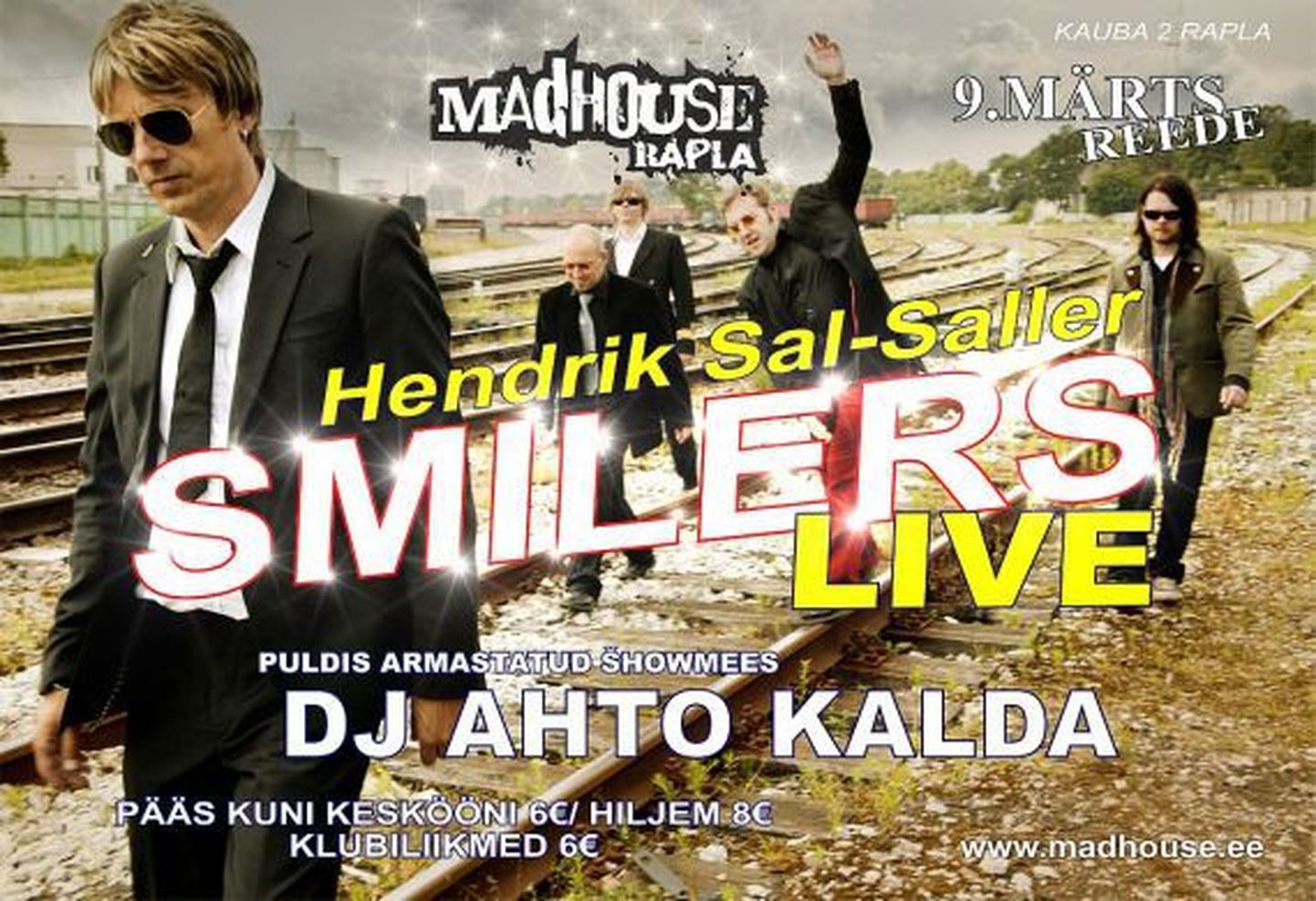 Smilers & Hendrik Sal-Saller sel reedel Rapla ööklubis Madhouse!