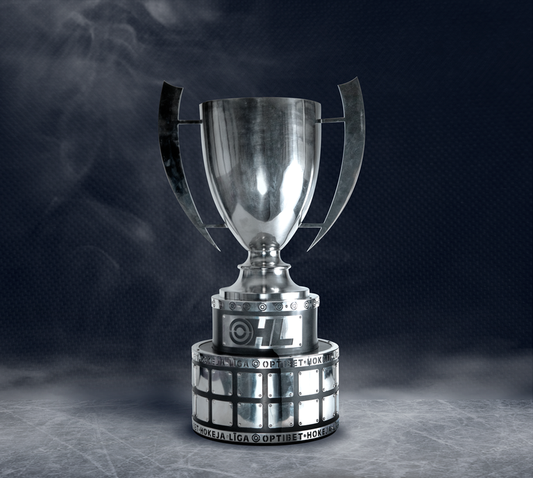 Latvijas hokeja čempionāta ceļojošā trofeja