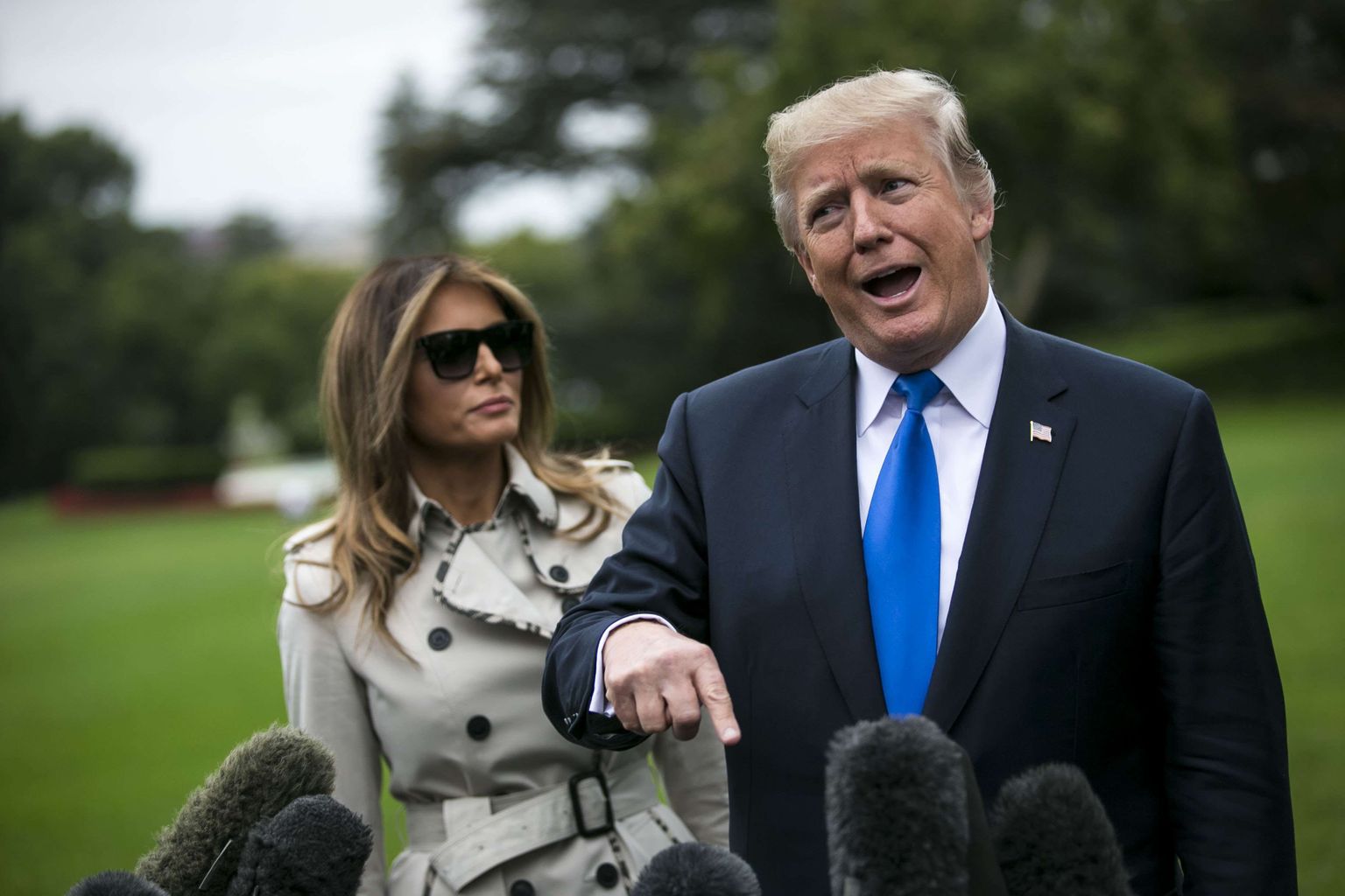 Donald J. Trump ja Melania Trump