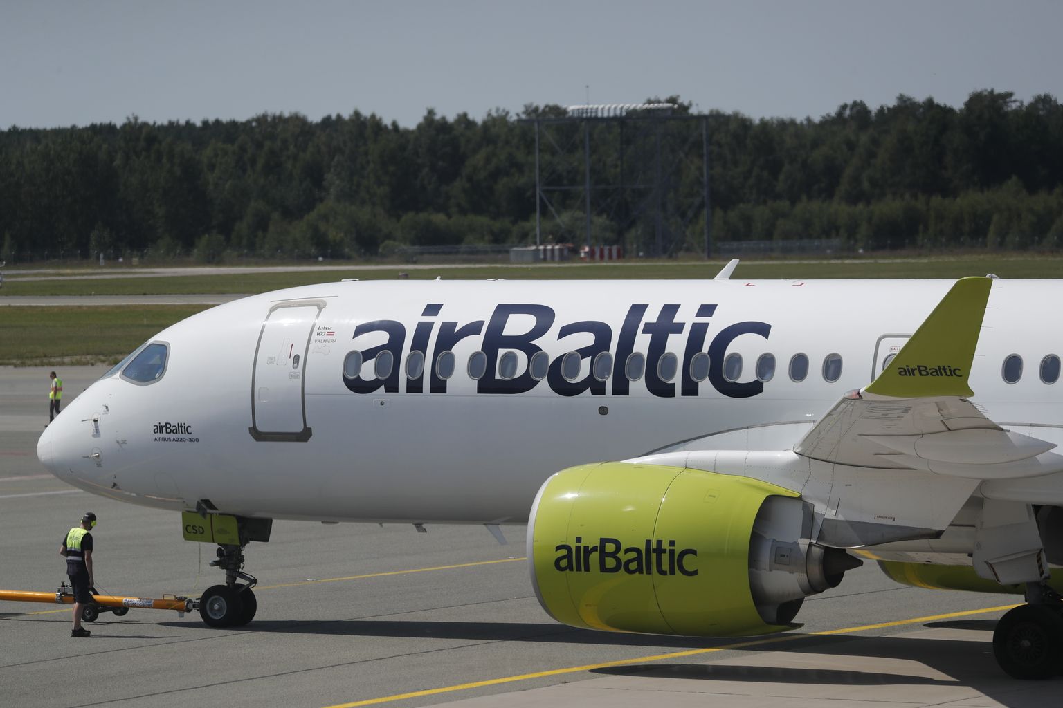 AirBalticu lennuk. Pilt on illustratiivne.