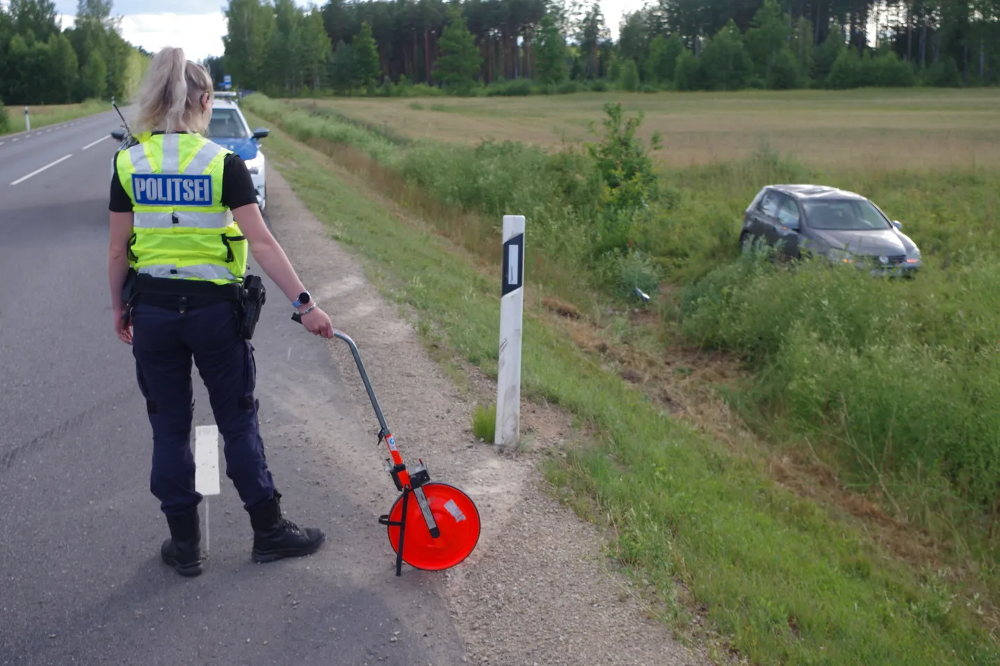 Liiklusõnnetus. Pilt on illustratiivne.