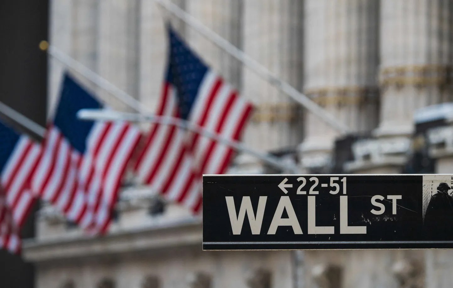 Wall Streeti tänavasilt.