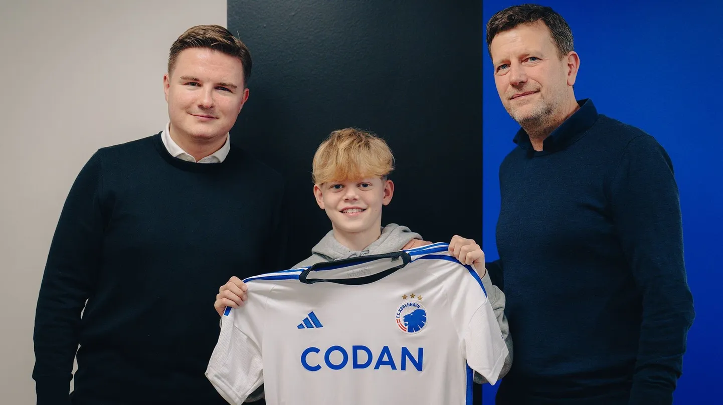 15-aastane Mads Jörgensen sõlmis FC Kopenhaageniga tulusa lepingu.