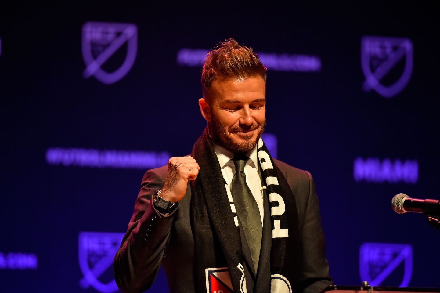 David Beckham sai loa asutada Miamisse MLSi meeskond.