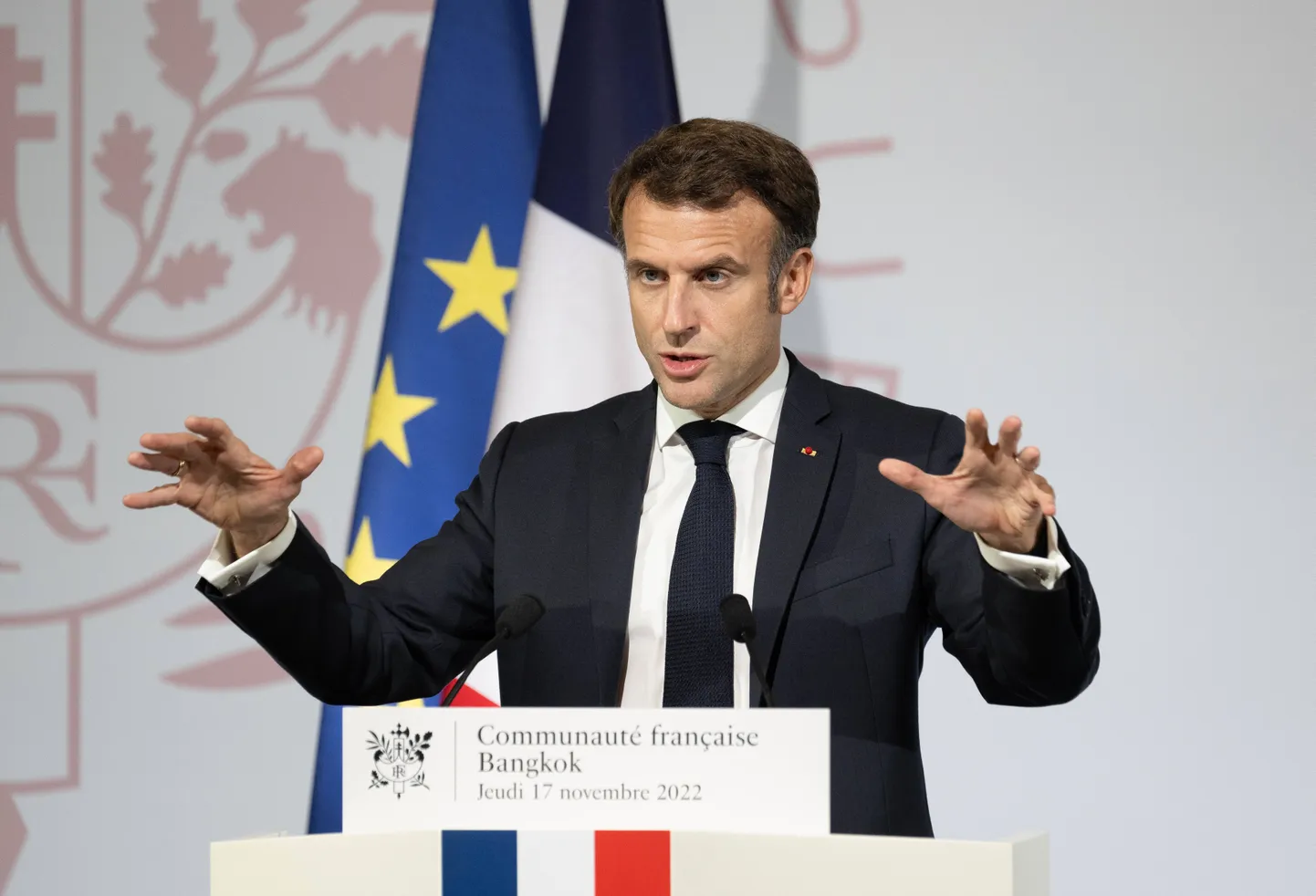 Emmanuel Macron.