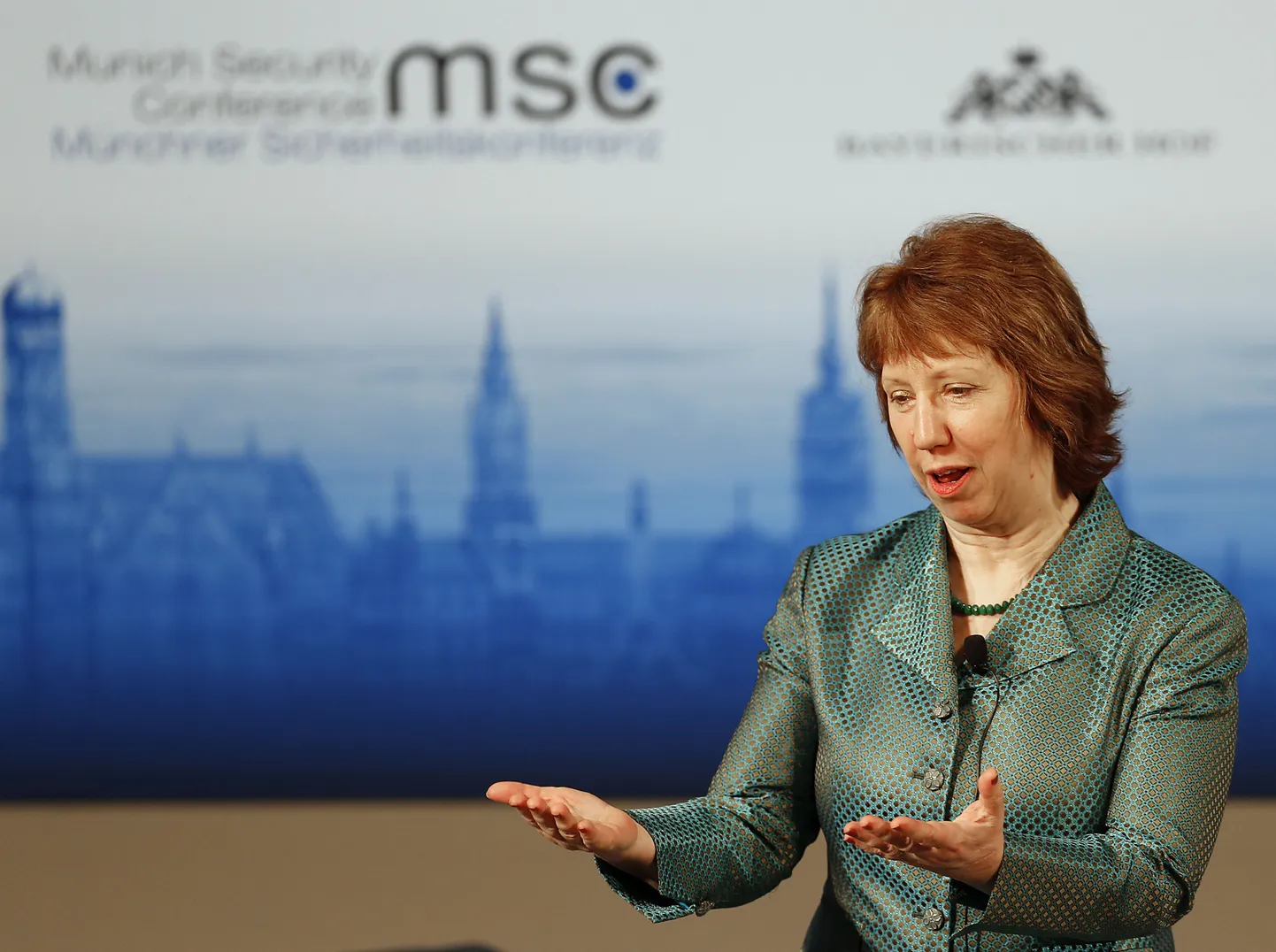 Catherine Ashton.