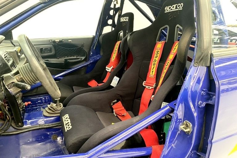 Austraalia küünist leitud Subaru Prodrive 555 A-rühma WRC-auto.