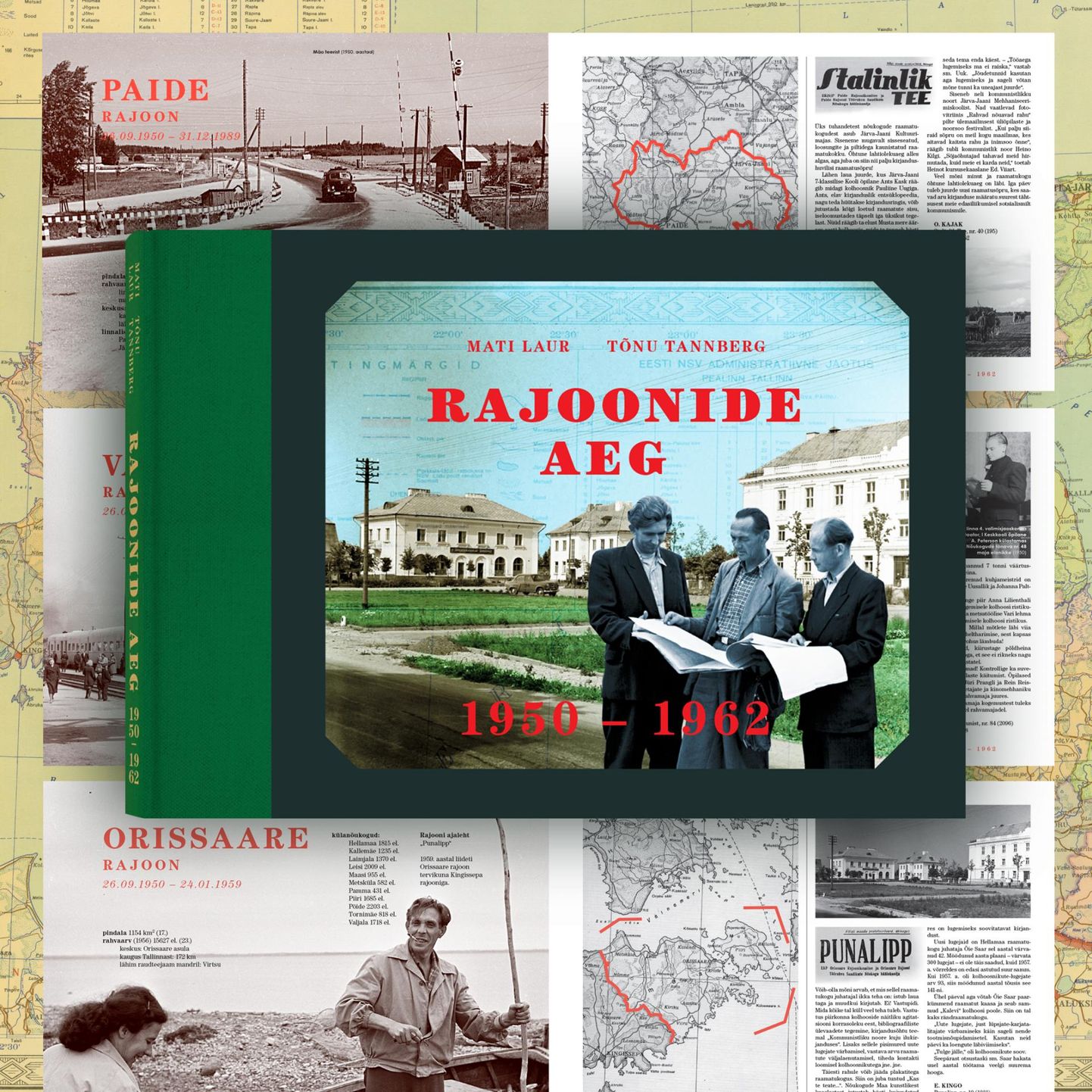 Autorid esitlevad raamatut "Rajoonide aeg 1950–1962" 9. detsembril kell 13 Abja kultuurimajas.