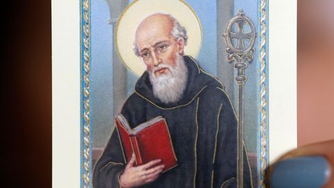 St. Benedict's Rule, a cornerstone of European monastic life, now in Estonian