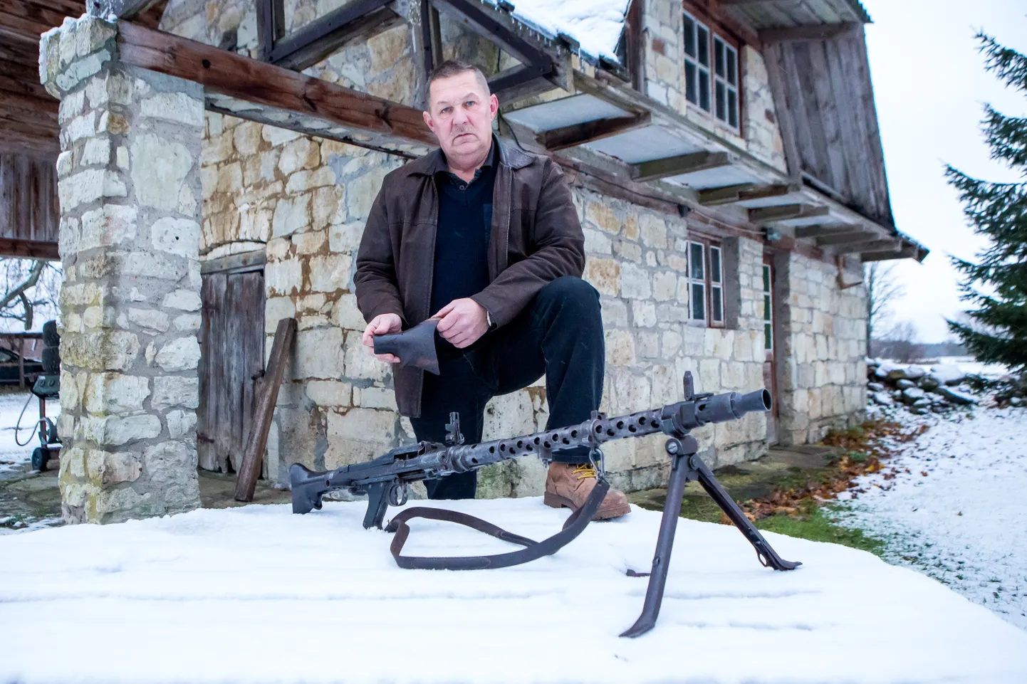 MÕTLES VABAST EESTIST: Mati Vendel hakkas relvi koguma just selle pärast, et uskus Eesti vabaks saamisse.
MAANUS MASING