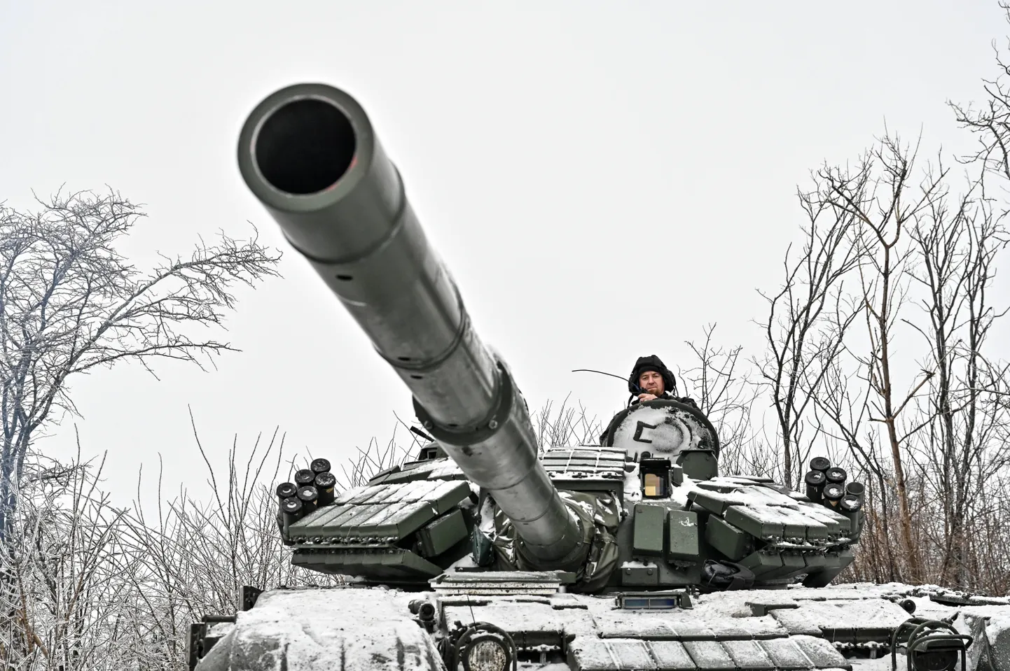 Ukraina sõjaväelased Zaporižžja oblastis.