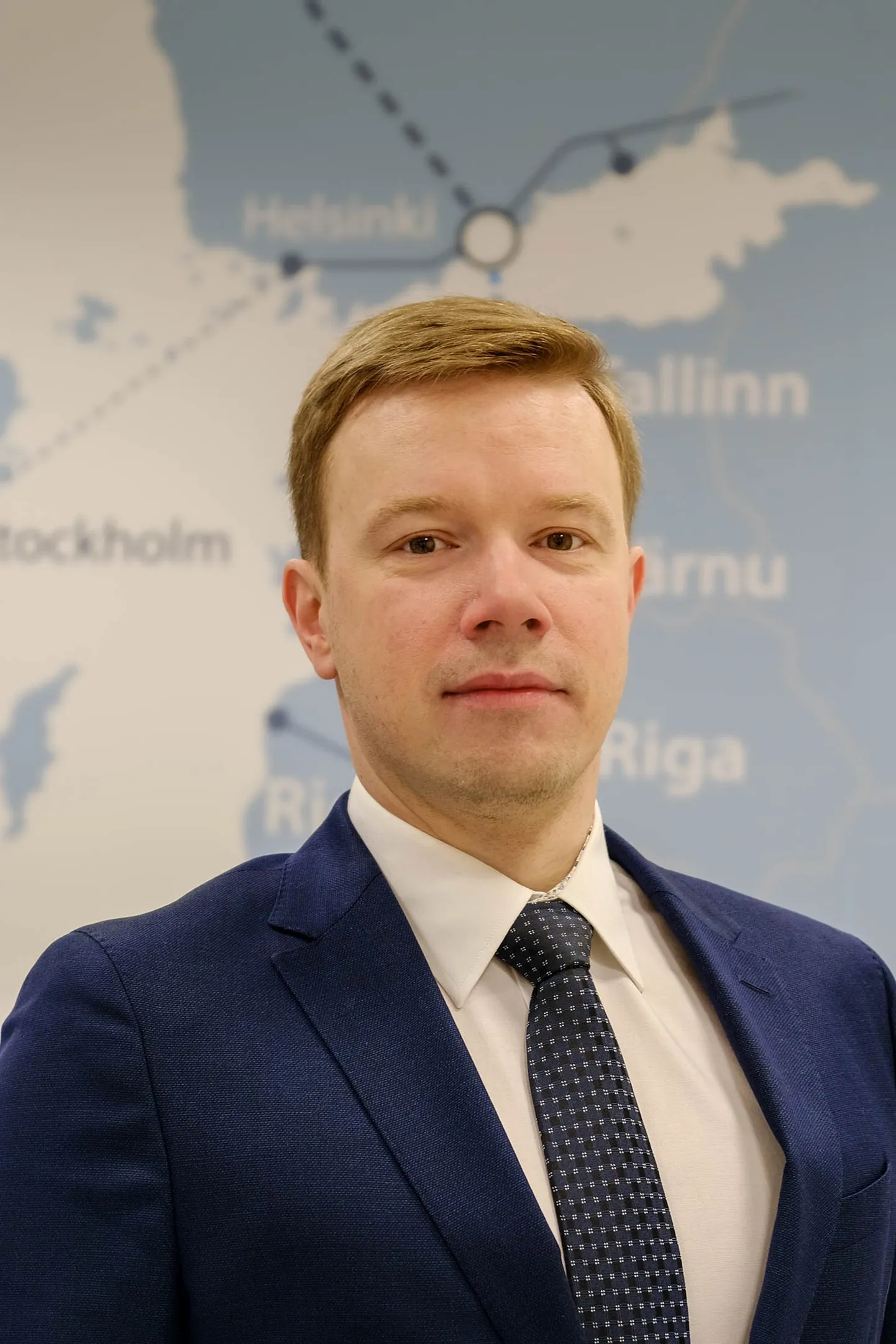Rail Baltic Estonia juhatuse esimees Anvar Salomets.