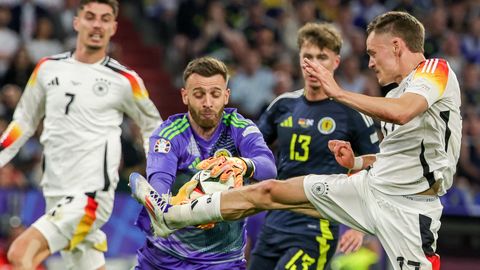 Евро-2024 ⟩ В матче открытия Германия мощно разгромила Шотландию и забила гол в свои ворота