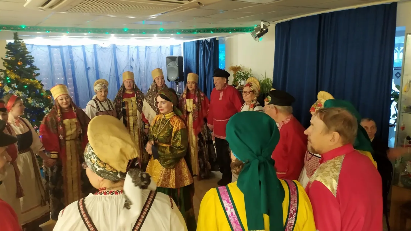 Jõulud käesoleva aasta jaanuari alguses komi kultuuri keskuses Sõktõvkaris