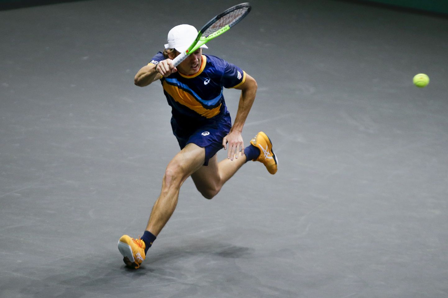 22-aastane austraallane Alex De Minaur oli Rotterdamis teisipäeval toimunud tenniseetenduses peategelase rollis.