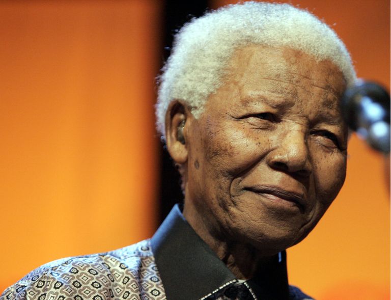 Nelson Mandela 2005. aastal.