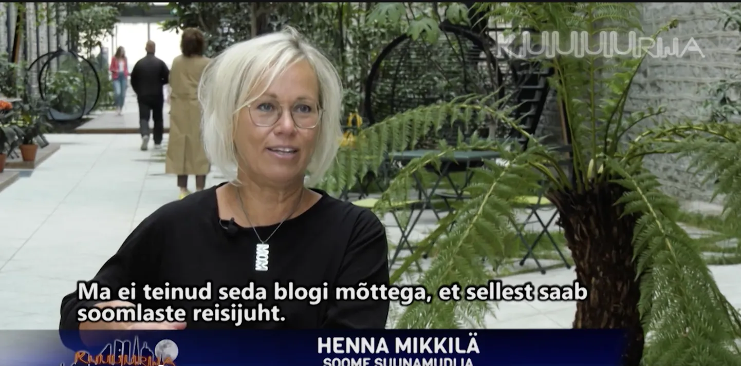 Финский блогер Хенна Миккиля.