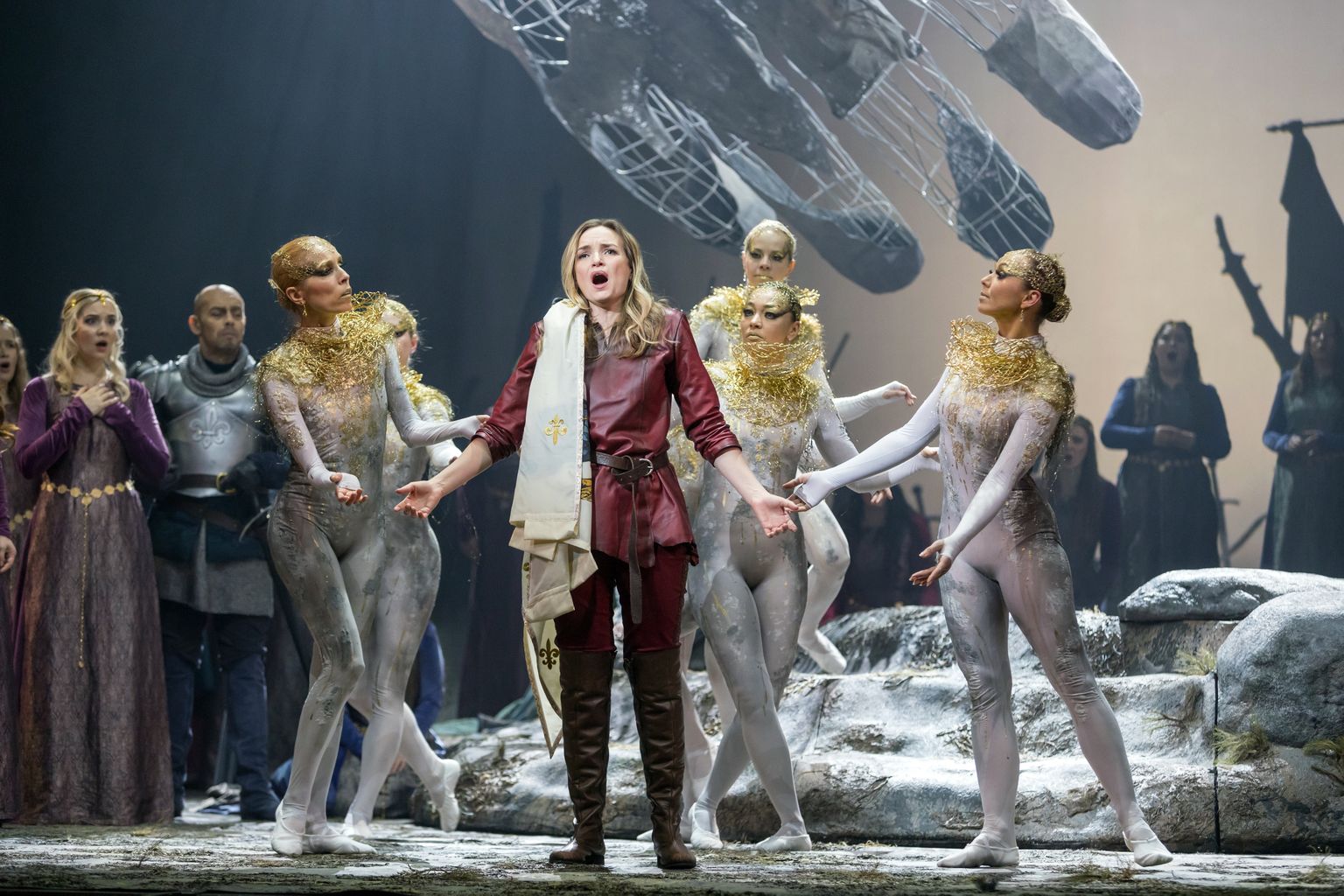 Elena Brazhnyk nimiosalisena Giuseppe Verdi ooperis «Jeanne d’Arc».