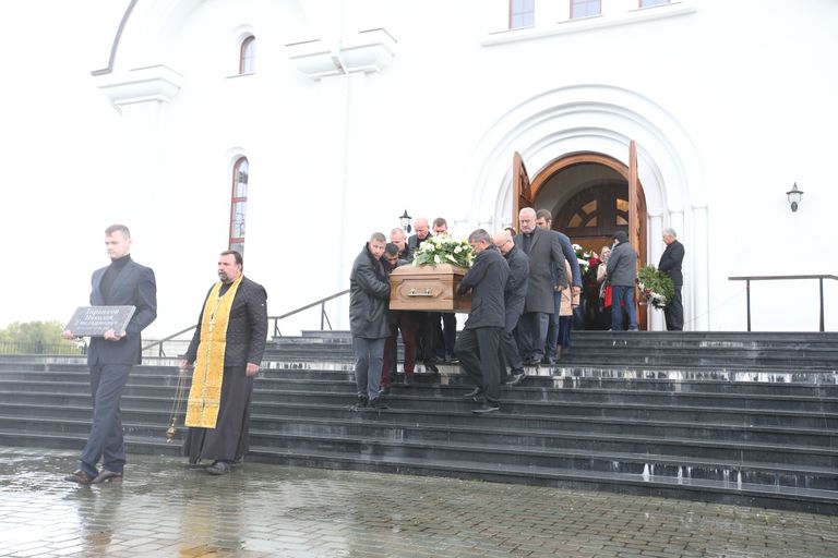 Похороны Николая Таранкова. 