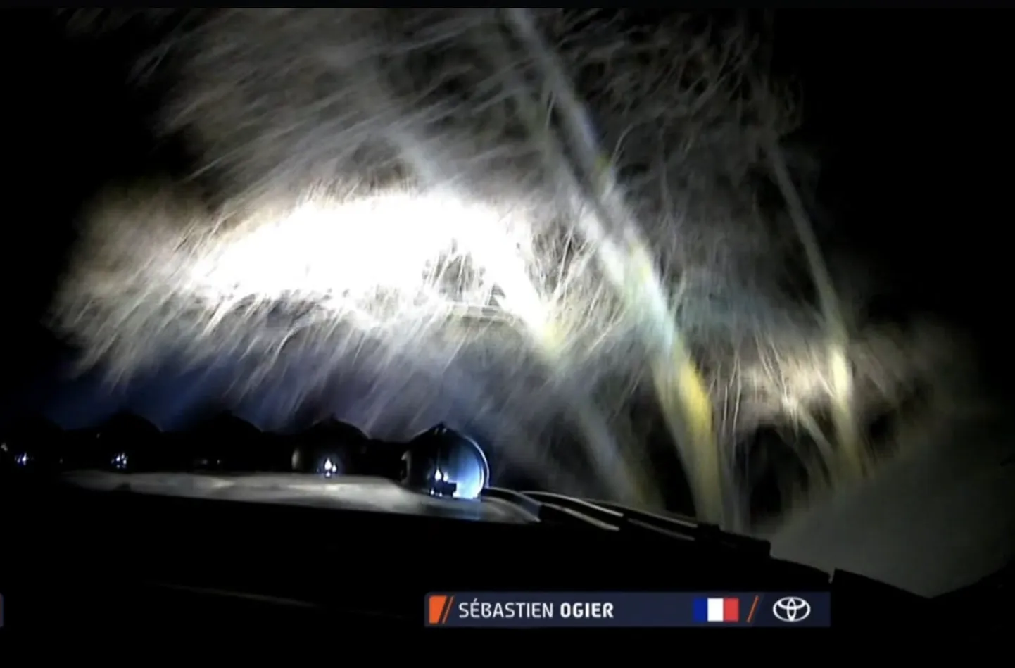 Sebastien Ogier pääses kõige hullemast.
