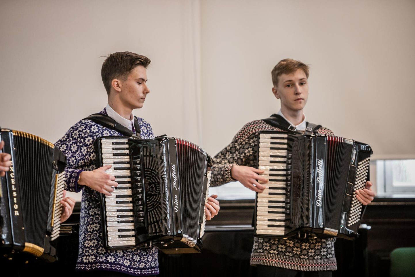 38. Pärnu akordionimuusika festivali raames toimunud akordionistide konkursil teenis esikoha rahvamuusikaansambel Cantelo.