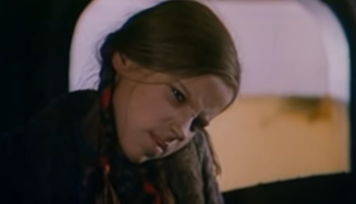 Kaader filmist «Arabella, mereröövli tütar», nimitegelase rollis Inga-Kai Puskar.