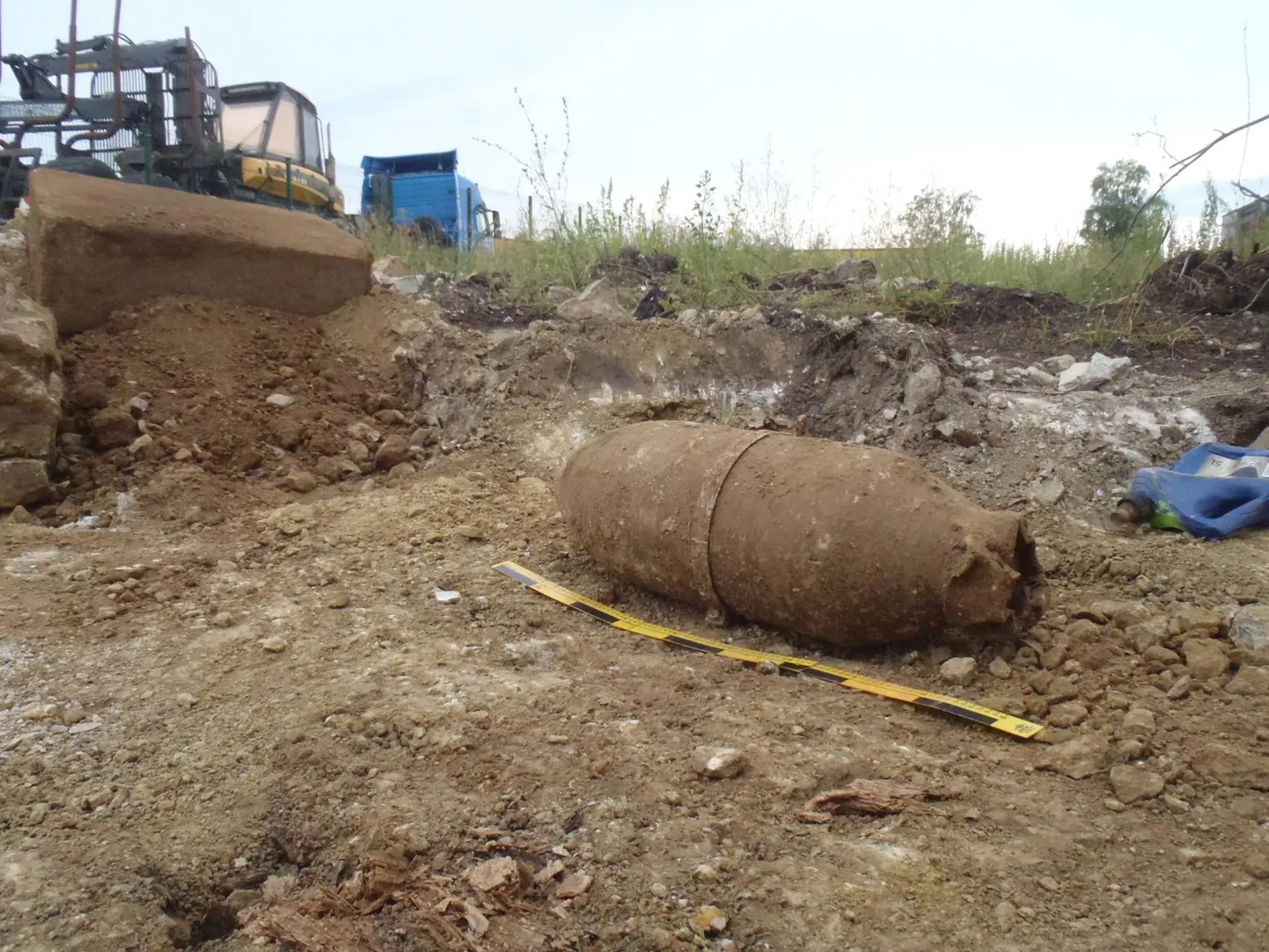 Leitud lennukipomm kaalus 100 kilogrammi.