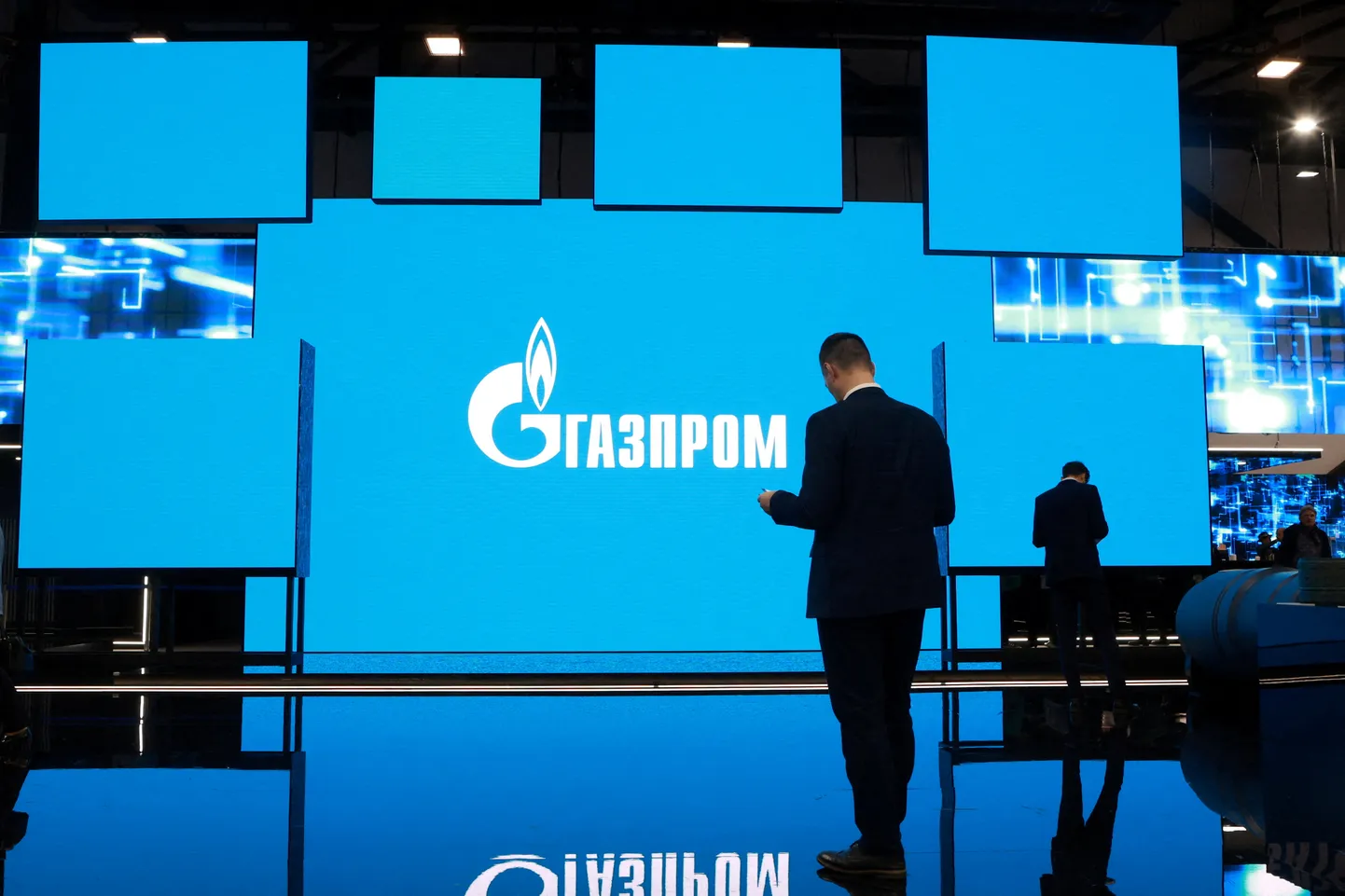 Логотип «Газпрома».