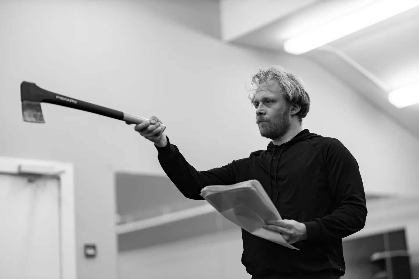 Pääru Oja VAT Teatri proovis