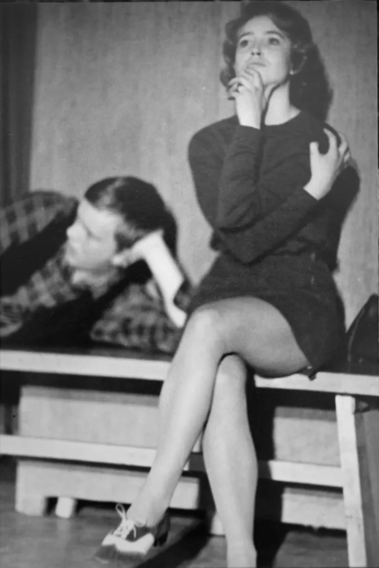 Lavakunstikateedri eksamil koos Tõnu Tepandiga aastal 1966 või 1967. Ene Järvisel on tänini meeles lavaka teisel kursusel Voldemar Panso sõnad: „Võtsime teid väga suurte lootustega vastu, aga te pole arenenud.”