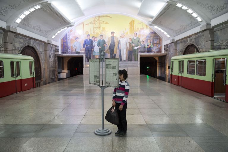 Pyongyangi metroo. Foto: Scanpix