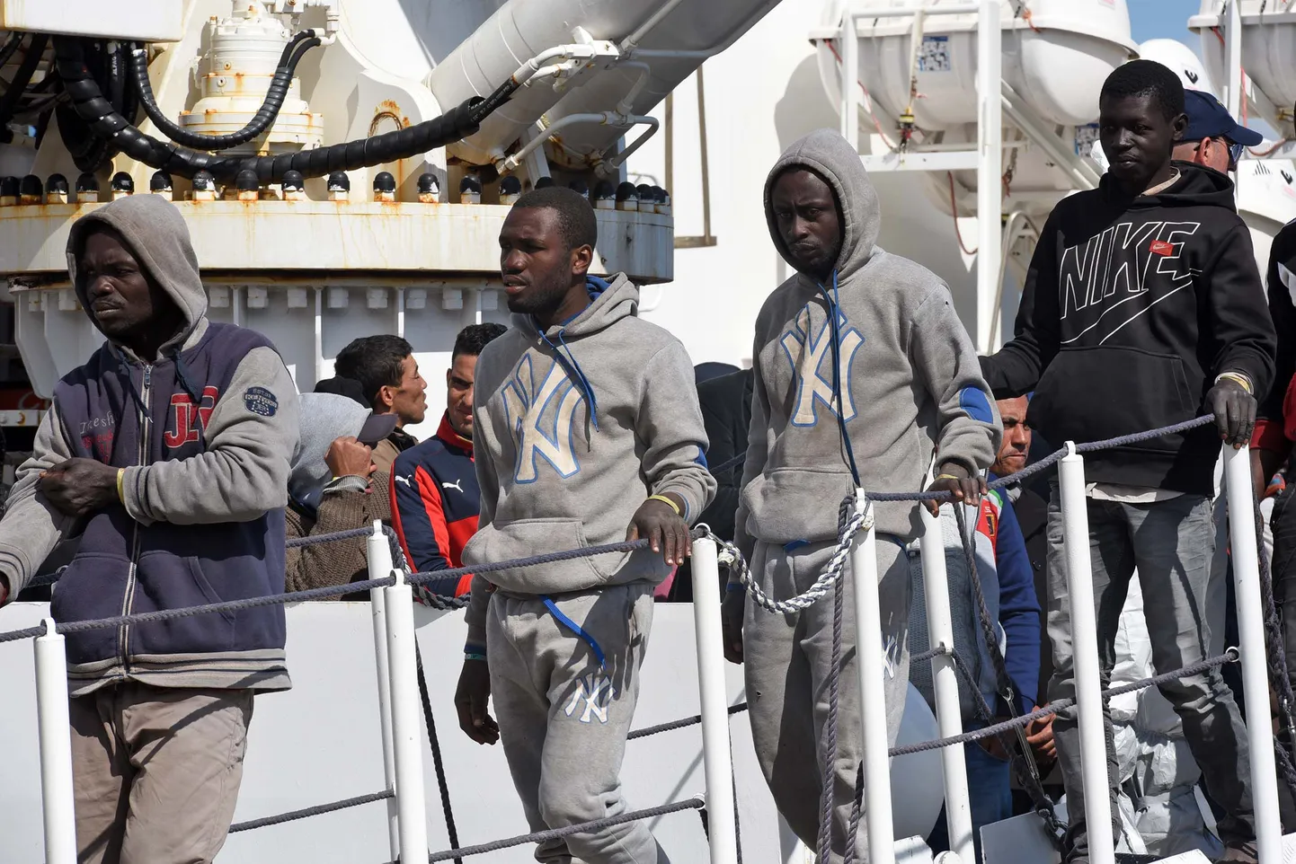 Migrandid suundumas «Diciottile».