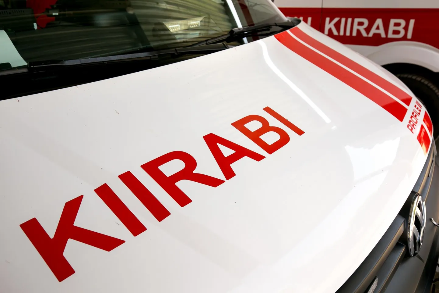 Pärnu haigla kiirabiautod.