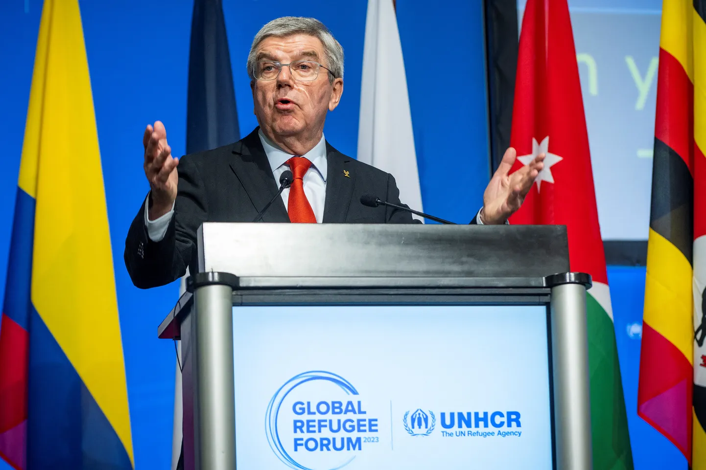 ROKi president Thomas Bach.