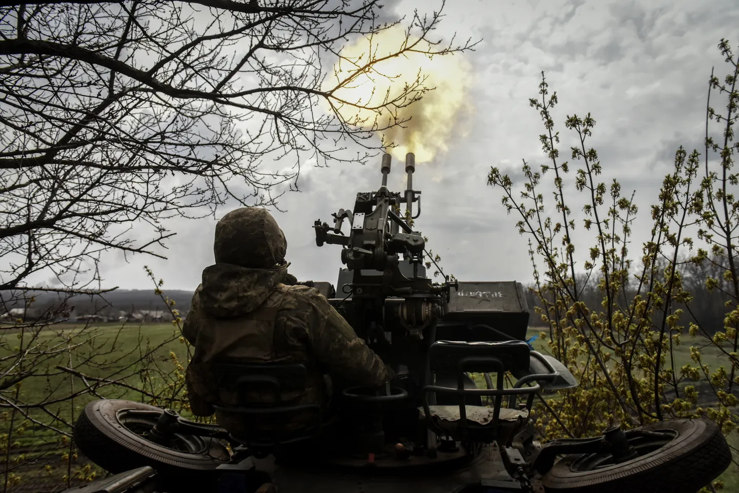 Украинский военный.