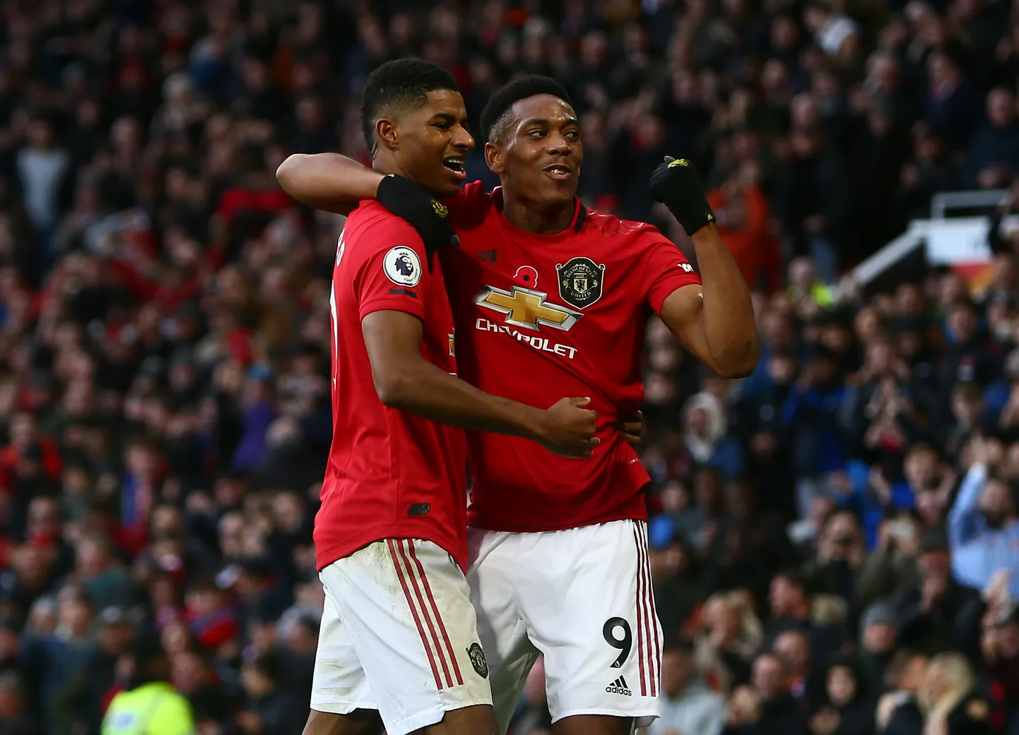 Marcus Rashford ja Anthony Martial