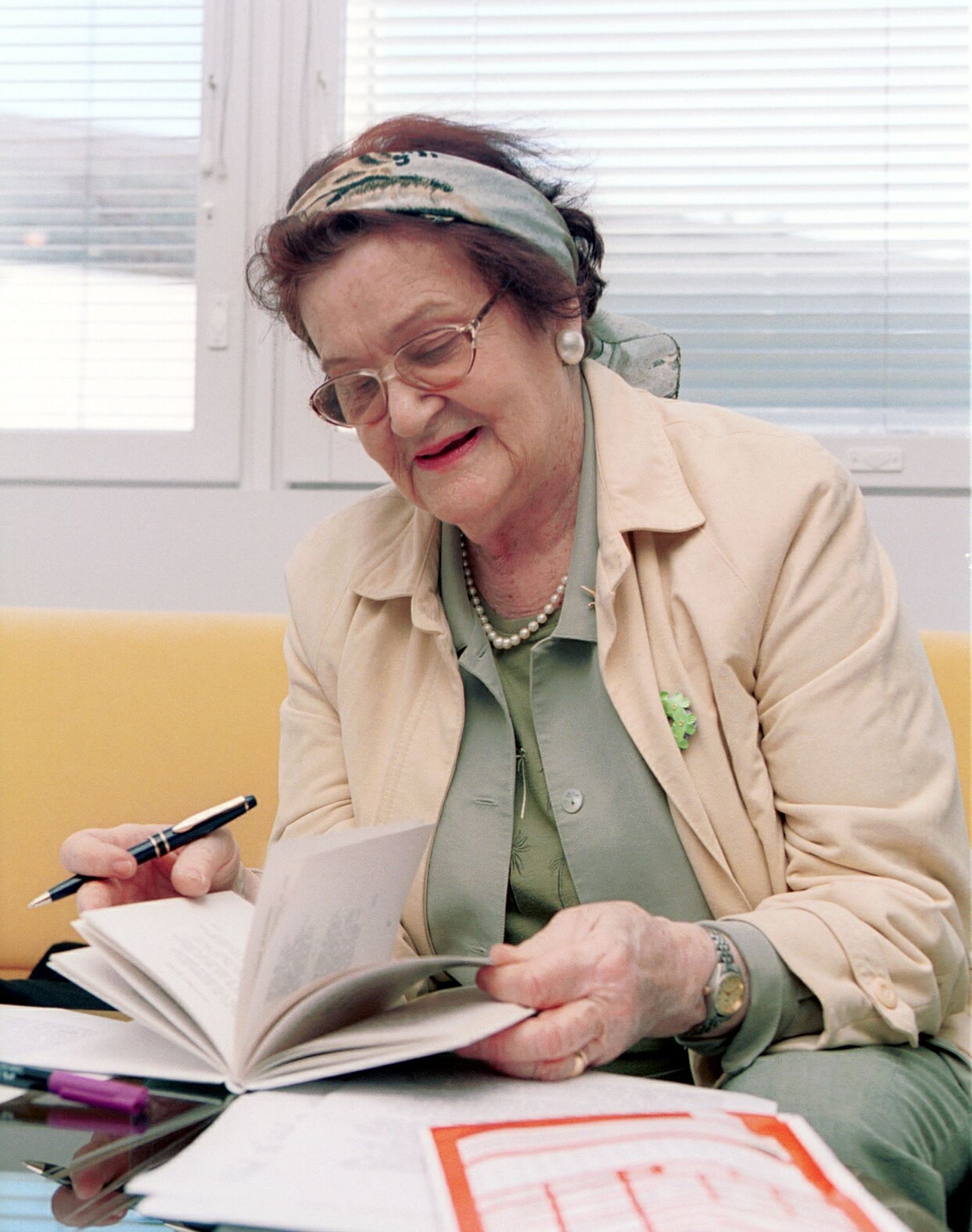 Karin Saarsen aastal 2001