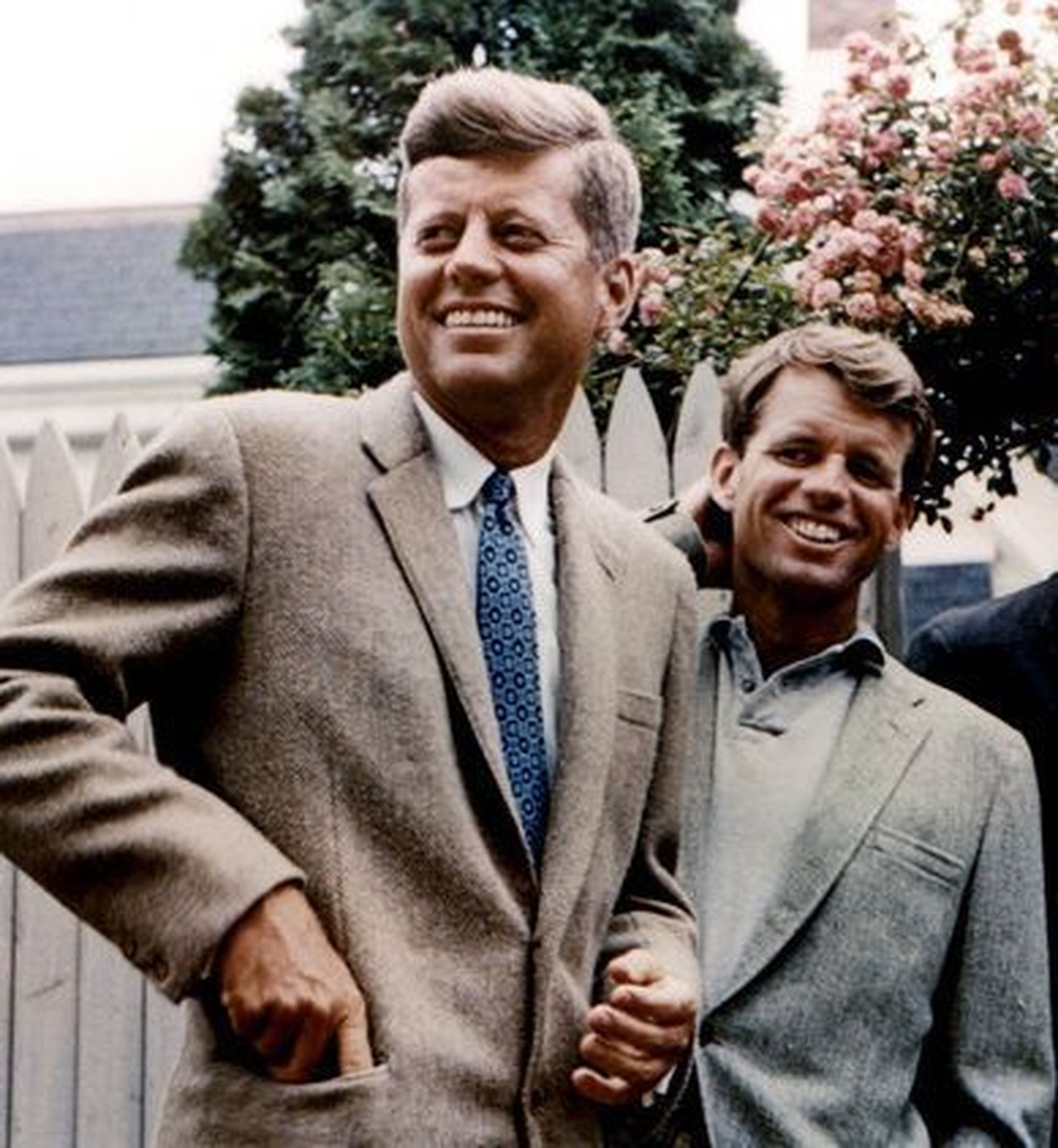 John Kennedy (vasakul) ja Robert Kennedy