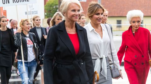 Фото: 47-летняя жена эстонского министра восхитила внешним видом
