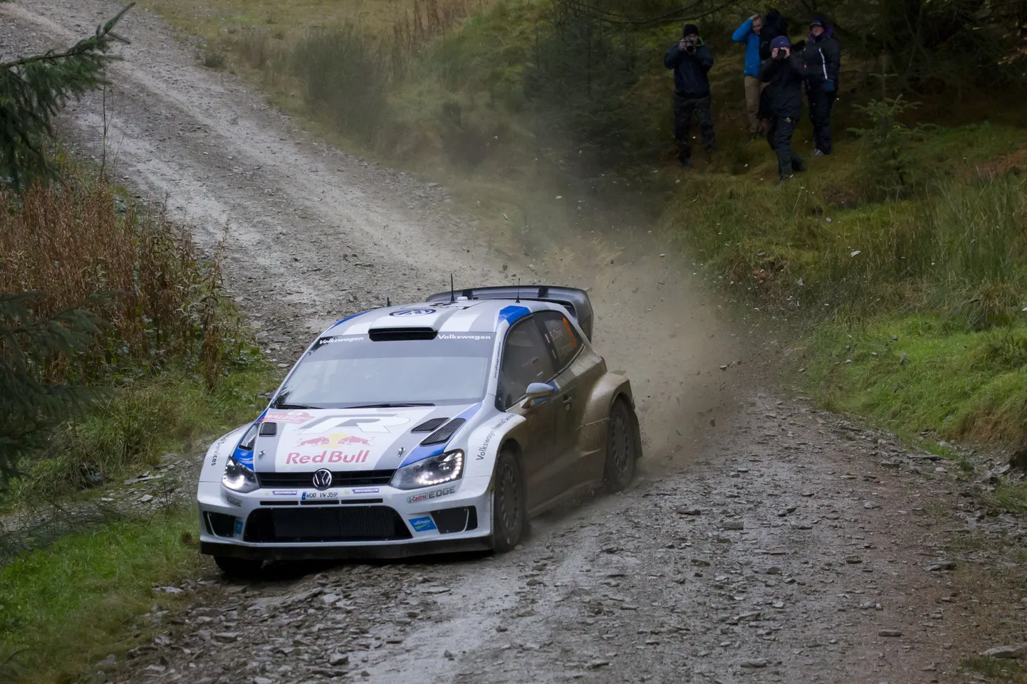Sebastien Ogier Suurbritannia rallil.
