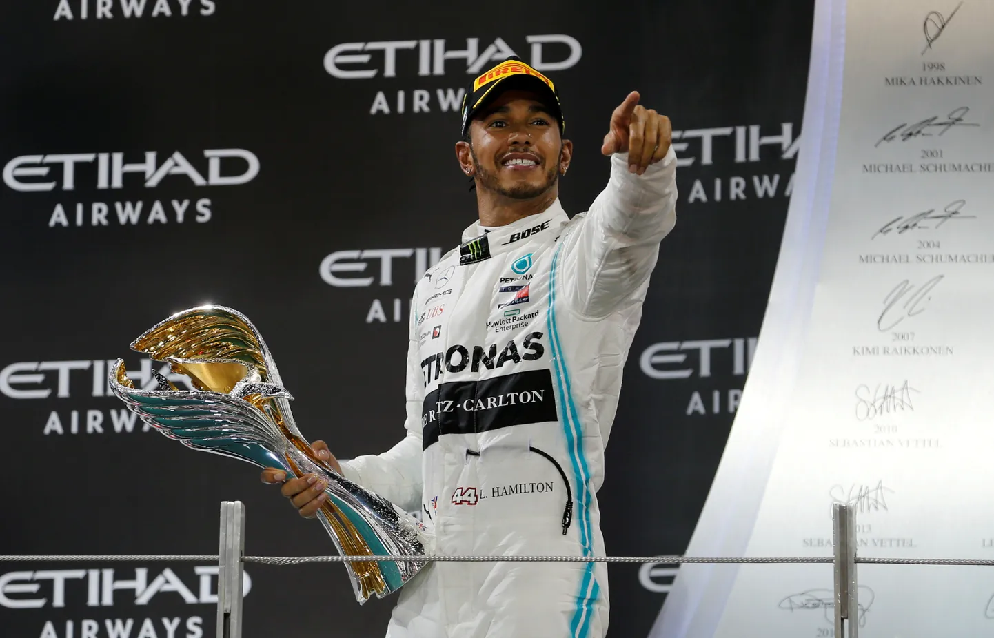 Lewis Hamilton.