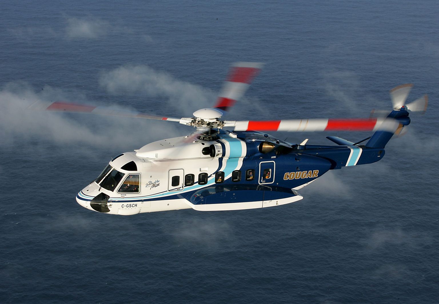 Sikorsky S-92 transpordikopter. Pilt on illustreeriva tähendusega.
