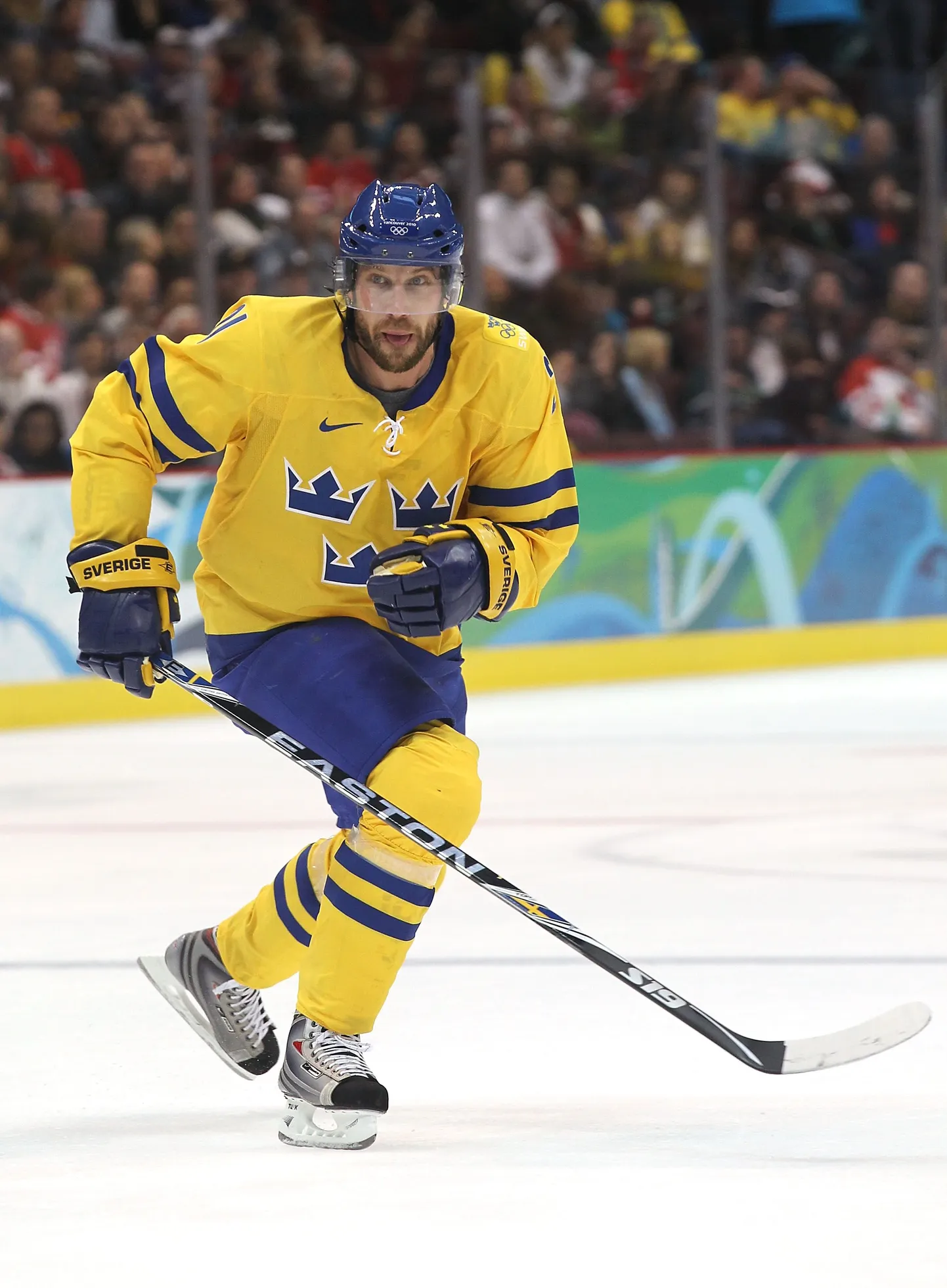 Peter Forsberg Rootsi koondise särgis.